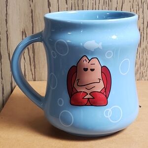 Disney Sebastian the Crab Silly Side Walker Mug Cup Little Mermaid Under The Sea